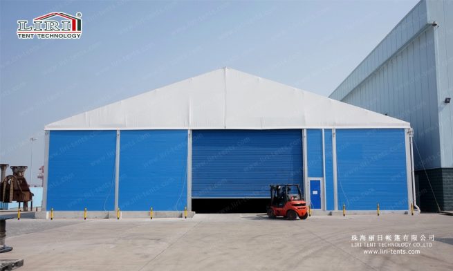 electromotion rolling door for tents