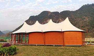 Double Peak Glamping Tent